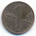 Швейцария, 1 раппен (1995 г.)