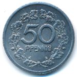 Фовинкель., 50 пфеннигов (1918 г.)
