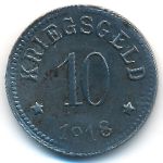 Лор-ам-Майн., 10 пфеннигов (1918 г.)