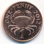 Гернси, 1 пенни (2012 г.)