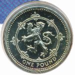 Великобритания, 1 фунт (1999 г.)