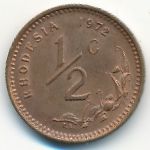 Rhodesia, 1/2 cent, 1972