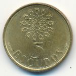 Portugal, 5 escudos, 1991