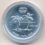 Соломоновы острова, 1 доллар (1995 г.)