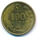 Турция, 100 лир (1993 г.)