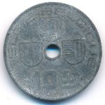 Belgium, 10 centimes, 1946