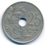Belgium, 25 centimes, 1922