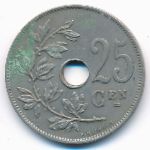 Belgium, 25 centimes, 1928