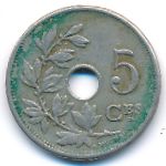 Бельгия, 5 сентим (1910 г.)