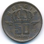 Бельгия, 50 сентим (1972 г.)