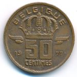 Бельгия, 50 сентим (1977 г.)
