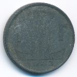 Belgium, 1 franc, 1943