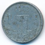 Belgium, 1 franc, 1944