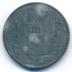 Belgium, 1 franc, 1945