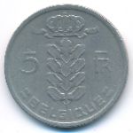 Belgium, 5 francs, 1950