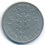 Бельгия, 5 франков (1962 г.)