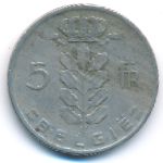 Бельгия, 5 франков (1963 г.)