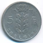 Бельгия, 5 франков (1969 г.)
