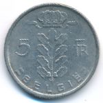 Бельгия, 5 франков (1972 г.)