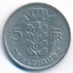 Belgium, 5 francs, 1978