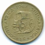 ЮАР, 1 цент (1964 г.)