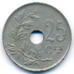 Belgium, 25 centimes, 1922