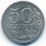 Бразилия, 50 крузейро (1965 г.)