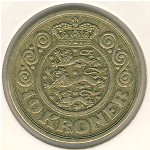Дания, 10 крон (1990–1993 г.)