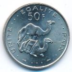 Djibouti, 50 francs, 1977–2017