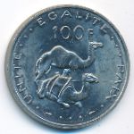 Djibouti, 100 francs, 1977