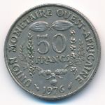 Западная Африка, 50 франков (1976 г.)