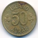 Iceland, 50 aurar, 1971