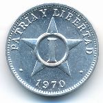 Cuba, 1 centavo, 1970