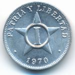 Cuba, 1 centavo, 1970