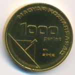 Венгрия, 1000 форинтов (2002 г.)