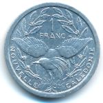 Новая Каледония, 1 франк (1985–2016 г.)