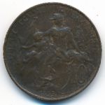 France, 10 centimes, 1899