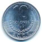 Коста-Рика, 10 колон (2016 г.)