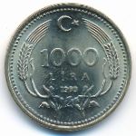 Турция, 1000 лир (1993 г.)