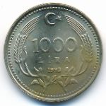 Турция, 1000 лир (1993 г.)
