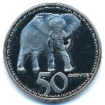 Rhodesia., 50 cents, 2018