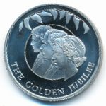 Фолклендские острова, 50 пенсов (2002 г.)