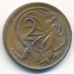 Австралия, 2 цента (1981 г.)