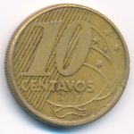 Brazil, 10 centavos, 2007