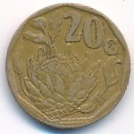 ЮАР, 20 центов (1995 г.)