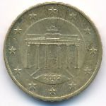 Германия, 10 евроцентов (2002 г.)
