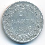 Ньюфаундленд, 20 центов (1896 г.)