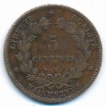 France, 5 centimes, 1897