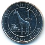 Kenya, 1 shilling, 2018