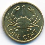Seychelles, 1 cent, 1997